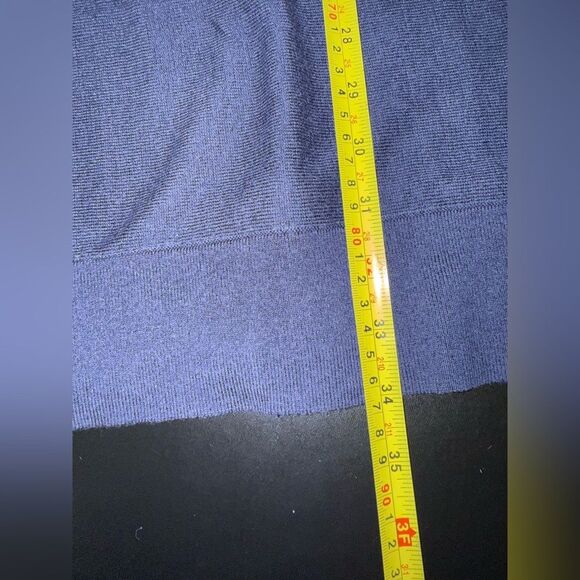 Lilly Pulitzer Jupiter Sweater Dress Navy Blue Cotton wool blend size XS EUC - Picture 9 of 9